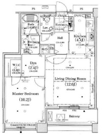 東京シーサウスブランファーレ 27階 間取り図