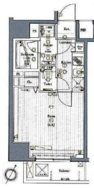 プレミアムキューブ田町 7階 間取り図