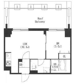エスティメゾン都立大学 306 間取り図
