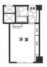 赤坂レジデンシャルホテル 8階 間取り図