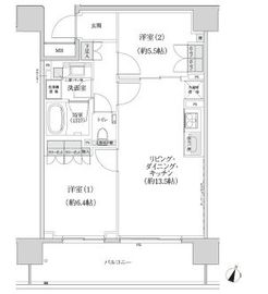 パークハビオ渋谷本町レジデンス 315 間取り図