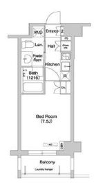 コンフォリア下北沢 412 間取り図