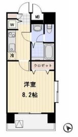 メゾン・ド・ヴィレ中目黒 401 間取り図