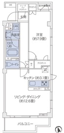 代官山BLESS鉢山 211 間取り図