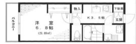 ベラスウィータ 105 間取り図