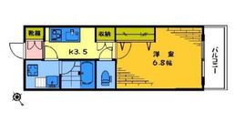 ベラスウィータ 208 間取り図