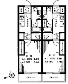 ベラスウィータ 213 間取り図