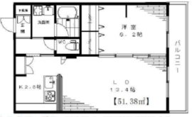 ベラスウィータ 504 間取り図