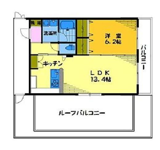 ベラスウィータ 506 間取り図