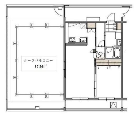 ベラスウィータ 411 間取り図