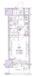 パレステュディオ白金台 11階 間取り図