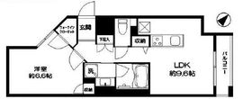 ルクレ新川レジデンス 903 間取り図