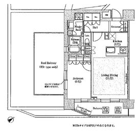 ソアラノーム大岡山 401 間取り図