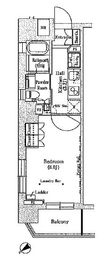 ソアラノーム大岡山 310 間取り図