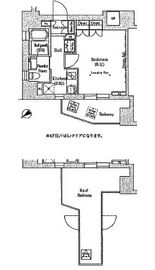 ソアラノーム大岡山 404 間取り図