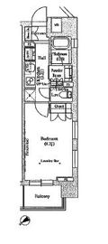 ソアラノーム大岡山 215 間取り図