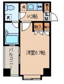 レジディア後楽園 903 間取り図