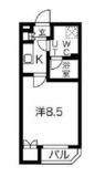 スパシエソリデ目黒 1階 間取り図