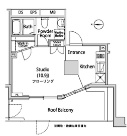 カーサスプレンディッド南麻布 604 間取り図