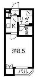 スパシエソリデ目黒 303 間取り図