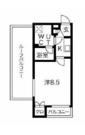 スパシエソリデ目黒 5階 間取り図