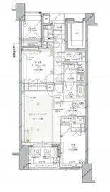 ディアナコート小石川竹早 5階 間取り図