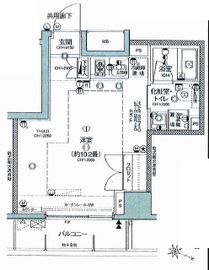 ミテッツァ千代田三崎町 3階 間取り図