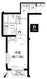リヴシティ日本橋ネクステシア 206 間取り図