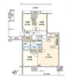 プラウドタワー東雲キャナルコート 11階 間取り図