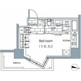 パークハビオ恵比寿 310 間取り図
