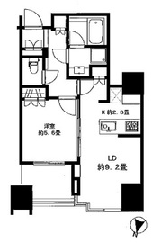 大崎ウエストシティタワーズ ウエスト 14階 間取り図