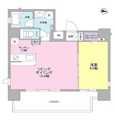 アイルズ東中野 1203 間取り図