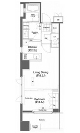 コンフォリア東池袋ウエスト 212 間取り図