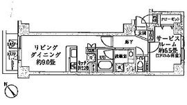 プライマル千石 201 間取り図