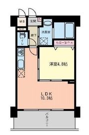 コーチェ芝公園 402 間取り図