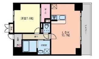 コーチェ芝公園 902 間取り図