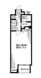 ビバリーホームズ代官山 302 間取り図