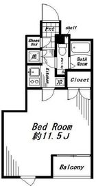 ビバリーホームズ代官山 304 間取り図