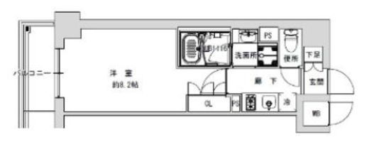 プライマル千石 1003 間取り図
