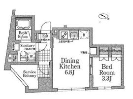 ステラメゾン三軒茶屋 401 間取り図