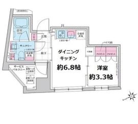 ステラメゾン三軒茶屋 1001 間取り図