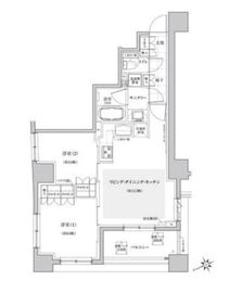 ステラメゾン三軒茶屋 302 間取り図