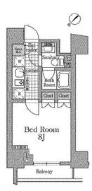 ステラメゾン三軒茶屋 203 間取り図
