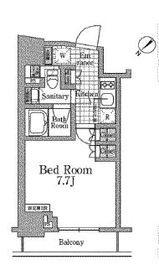 ステラメゾン三軒茶屋 604 間取り図