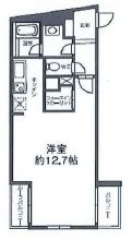 レジデンス白金高輪 307 間取り図