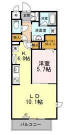 BLESS北新宿 3105 間取り図