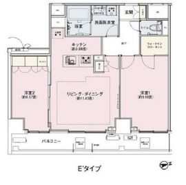 アンビエンテ駒込 911 間取り図