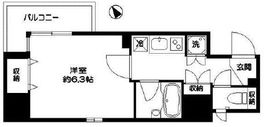 シティスパイア新川 601 間取り図