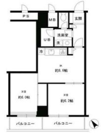 CSタワーアネックス 6階 間取り図