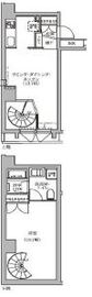 テラス代官山 102 間取り図